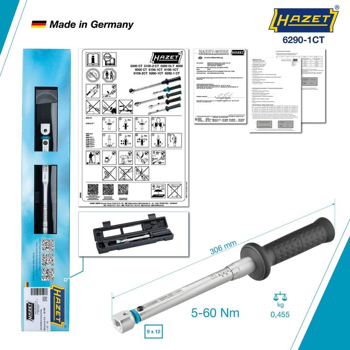 Actual product image HAZET Torque spanner (5 Nm, 60 Nm)