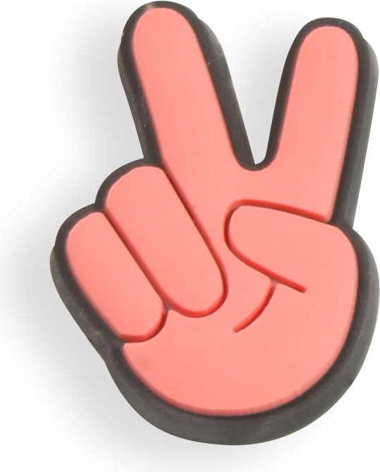 Immagine prodotto PhoneLook Stickers tendance 3D pour coque en silicone avec trous Peace Hand Sign