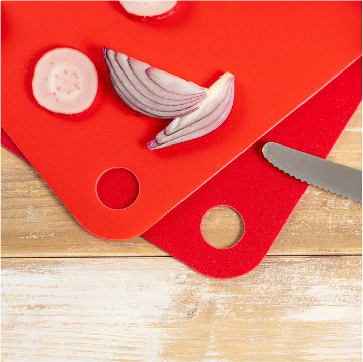 Image du produit Kuhn Rikon Planches à découper set 2 pcs rouge