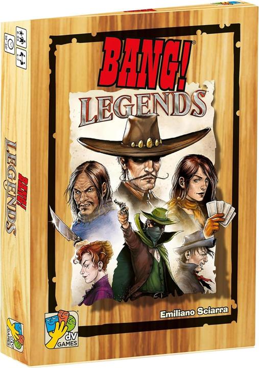 Actual product image DV Giochi Bang Legends by DV Games - Strategy Game