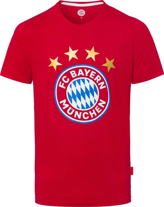 Image du produit FC Bayern München Tee-shirt de supporter du Bayern Munich avec logo (M)