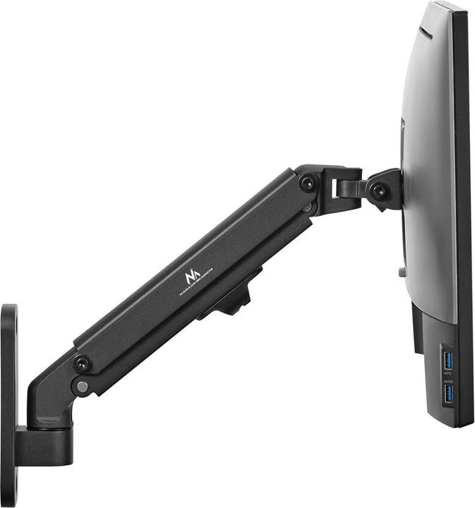 Actual product image Maclean Monitor wall mount 17-27" 7kg max gas spring MC-458 (Wall, 27.01")
