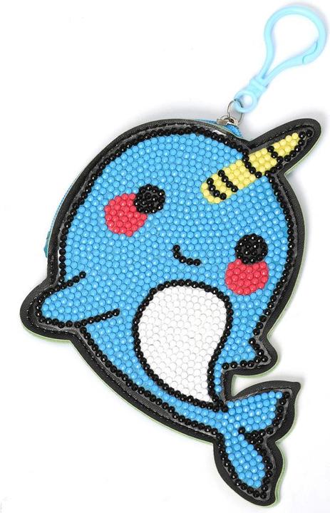 Produktbild Cover-Discount DIY Bastel-Set Glitzer Strasssteine Anhänger Walfisch
