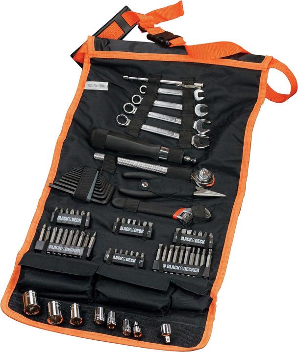Actual product image Black & Decker Car tool accessories (76 pieces)