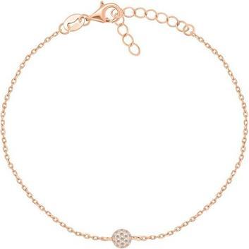 Brilio Silver - A suitable bronze bracelet made of silver with zircons BR38R