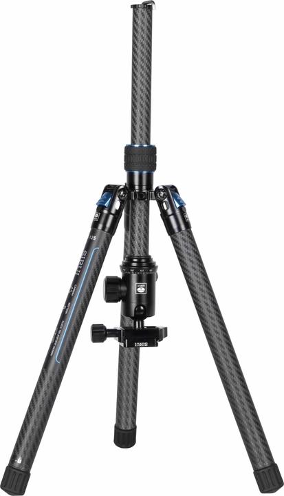 Actual product image Sirui Traveler X-II Carbon travelling tripod AT-125 with quick release and KK E-10 (Metal, Carbon)