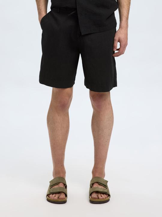 Image du produit Selected Homme Loose Fit Shorts aus Leinengemisch (S)