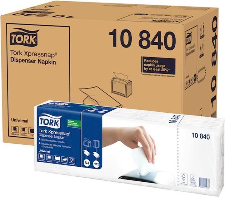 Actual product image Tork Dispenser napkins (9000 x, 22 x 33 cm)