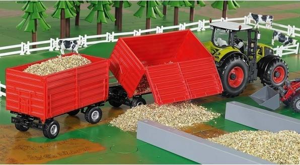 Actual product image Siku Two axle trailers