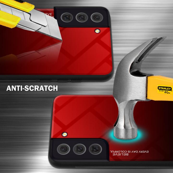 Image du produit Cadorabo TPU 2 couleurs Housse en verre (Samsung Galaxy S22+)