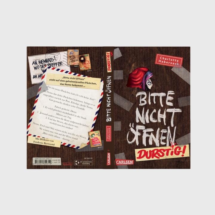 Actual product image Please do not open 3: Thirsty! (Fréderic Bertrand, Charlotte Habersack, German)