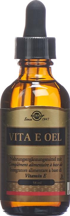 Actual product image Solgar VITA E OEL drops (1 Piece, Droplet, 121 g)