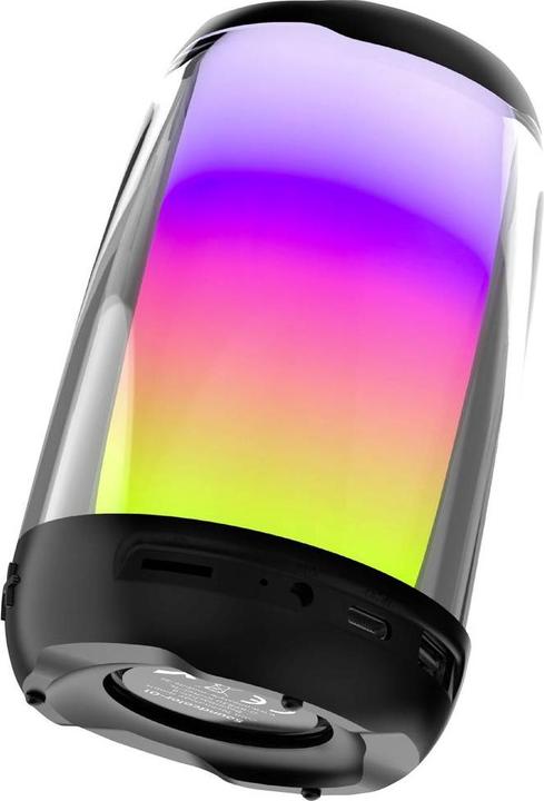 Produktbild Onestyle Soundcolor-01 Bluetooth® Lautsprecher Schwarz, Multi-Color (5 h, Akkubetrieb)