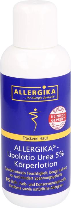 Produktbild Allergika Lipolotio Urea 5% Körperlotion, 200 ml Lotion (Körperlotion, 200 ml)