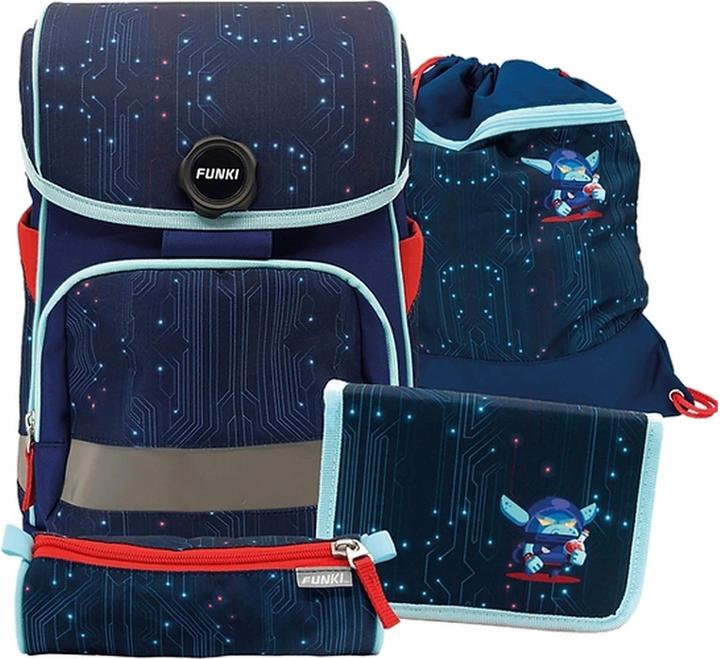 Funki Schulrucksack Cuby-Bag 5teilig (20 l)