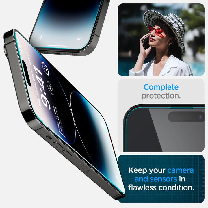 Actual product image Spigen EZ Fit (2 Piece, Apple iPhone 14 Pro)