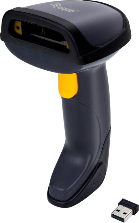 Image du produit equip Scanner à main de codes à barres Laser sans fil USB (Codes à barres 1D)