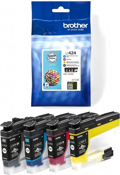 Produktbild Brother LC-424VAL Tintenpatronen-Set (M, BK, C, Y)