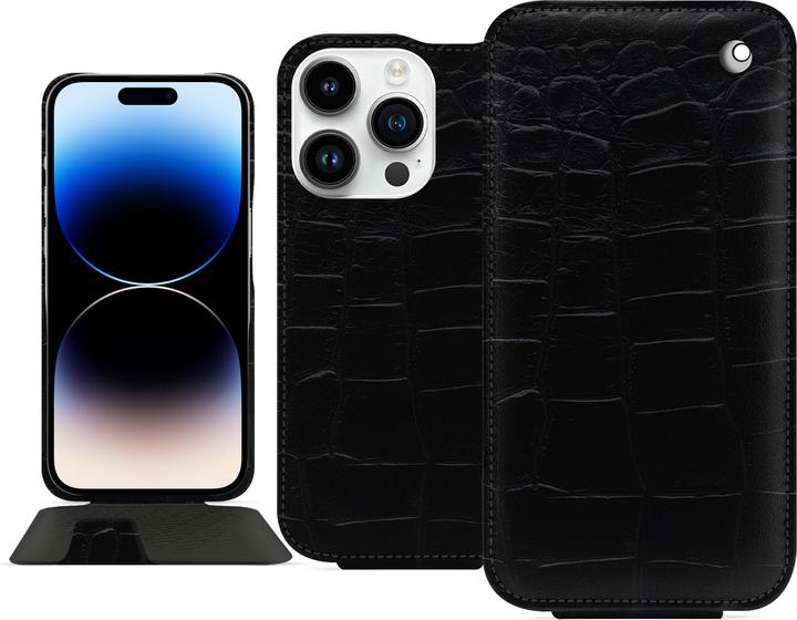 Actual product image Noreve Vertical leather shell (Apple iPhone 15 Pro)