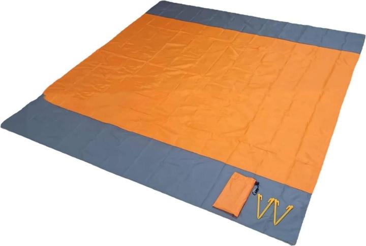 Hermex Strandmatte Strandtuch Picknickdecke Sandfreie Stranddecke Liegetuch