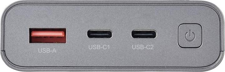 Image du produit Voltcraft PB PD65WLCD-20000 Powerbank 20000 mAh Charge rapide, Power Delivery 2.0 LiPo Gris (métallique) (20000 mAh)