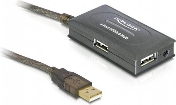 Delock USB 2.0 (USB-A, 4 Ports)