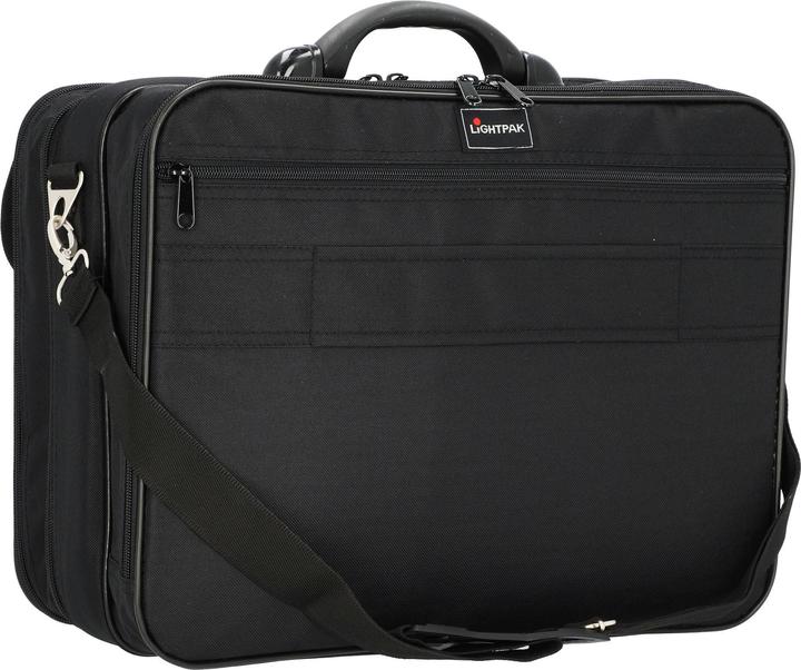 Lightpak Notebook-Tasche Corniche, f. 17 Zoll Laptops, 3 Fächer, Schultergurt (17")