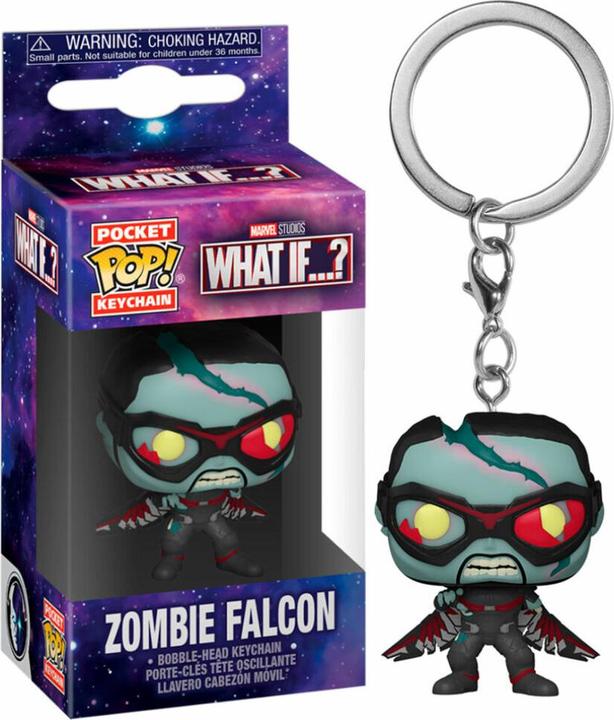 Produktbild Funko Portachiavi Pop! What If - Zombie : Falcon