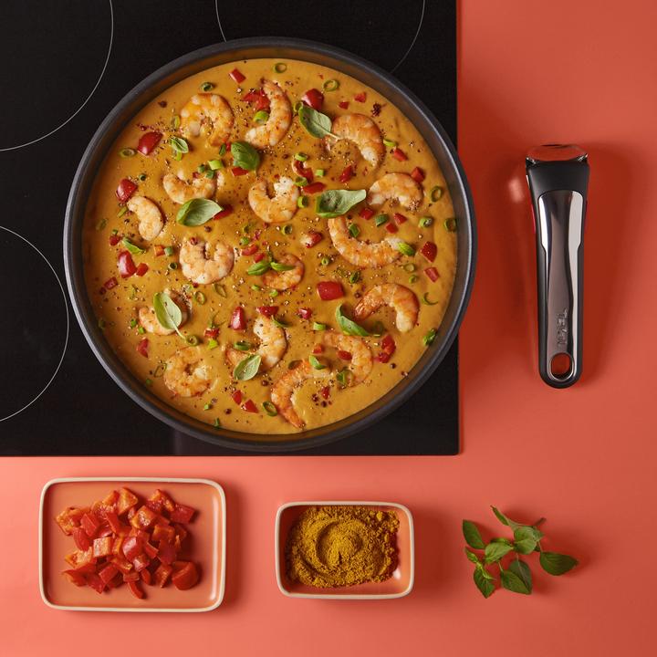 Produktbild Tefal Ingenio Premium-Griff mit Edelstahleinlage (18.30 cm, Kunststoff, Metall)
