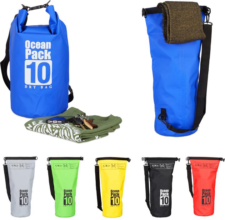 Relaxdays 10 L Waterproof Dry Bag (10 l)