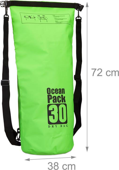 Actual product image Relaxdays 30 L Waterproof Dry Bag (30 l)