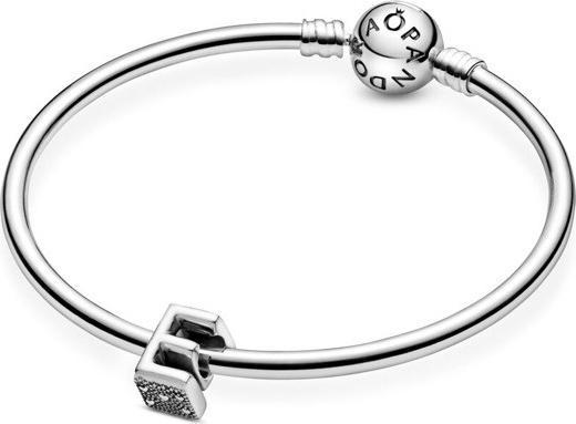 Actual product image Pandora Letter E (Silver)