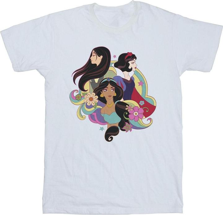 Image du produit Disney - T-shirt PRINCESS MULAN JASMINE SNOW WHITE - Homme (XL)