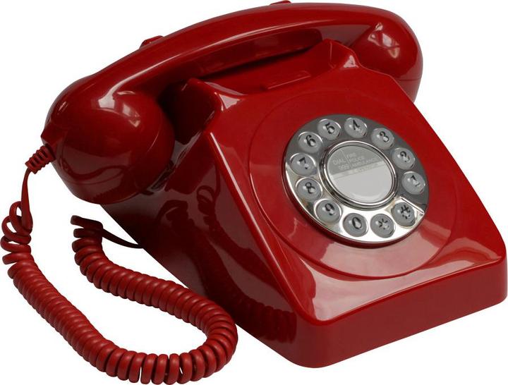 GPO Retro-Telefon mit Wählscheibe