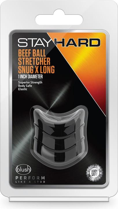 Actual product image Blush Stay Hard Beef Ball Stretcher Snug Xlong (4.30 cm)