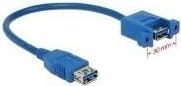 Produktbild Delock USB3.0 Kabel, 25cm, A-A, zum Einbau (0.25 m, USB 3.0)