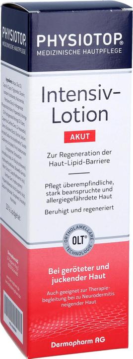 Produktbild Dr Seidel Physiotop Intensiv-Lotion akut bei geröteter und juckender Haut, 200 ml Lotion (Körpercreme, 200 ml)