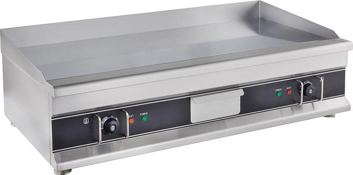 Actual product image Gastro Hero Electric grill plate Eco smooth, chrome-plated - tabletop unit (6 kW)