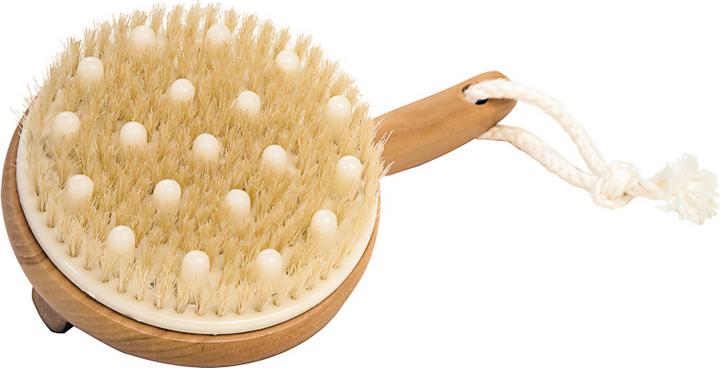Immagine prodotto Body Vital Spazzola da bagno con nodi massaggianti manico corto