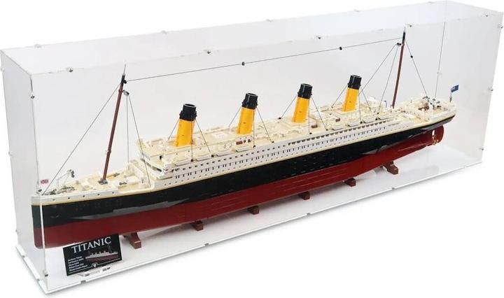 Immagine prodotto iDisplayit Display in acrilico per LEGO® 10294 Titanic (con fondo bianco)