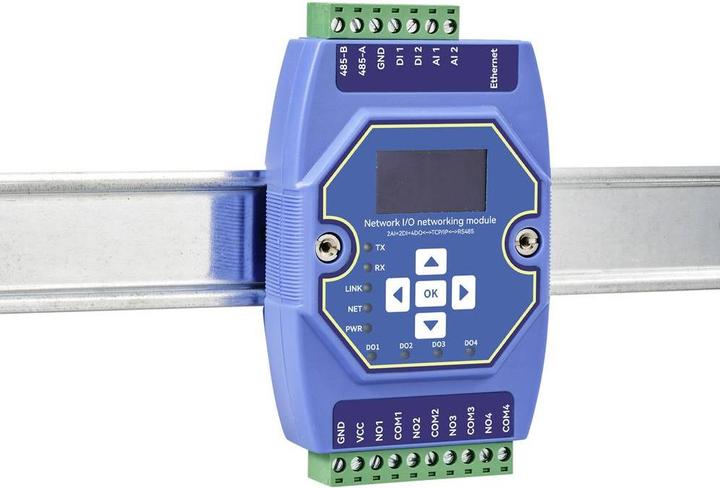 Actual product image Tru Components TC-ME31-AAAX2240 Interface module Modbus-RTU, Modbus-TCP, Modbus Gateway, DI/O (4 Ports)