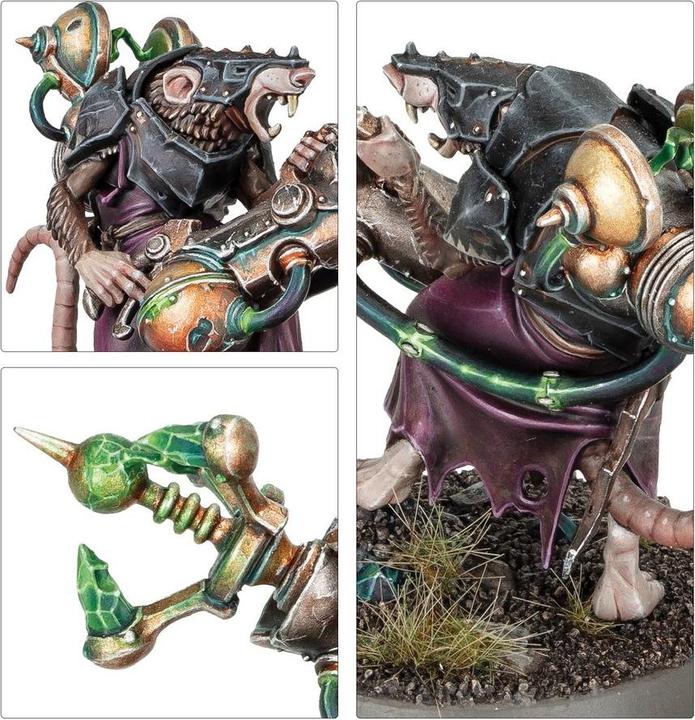 Produktbild Games Workshop Warhammer AoS - Skaven Galvaniseur Technomage (Kunststoff)