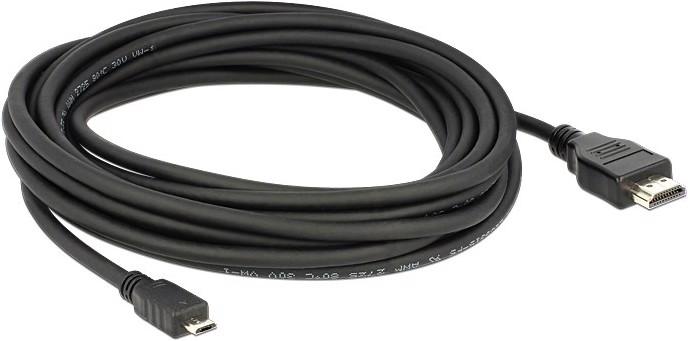 Immagine prodotto Delock MHL (Micro USB) — HDMI (Typ A) (5 m, HDMI, Altri)