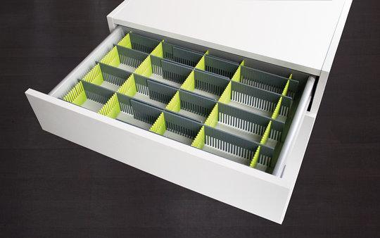 Actual product image Purvario Storage strips for drawers 8-piece