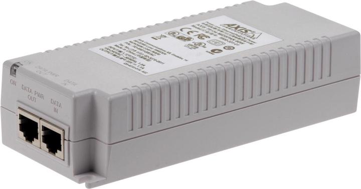 Produktbild Axis T8134 PoE+ Injector/Midspan indoor (802.3af (PoE), 802.3at (PoE+), 60 W)