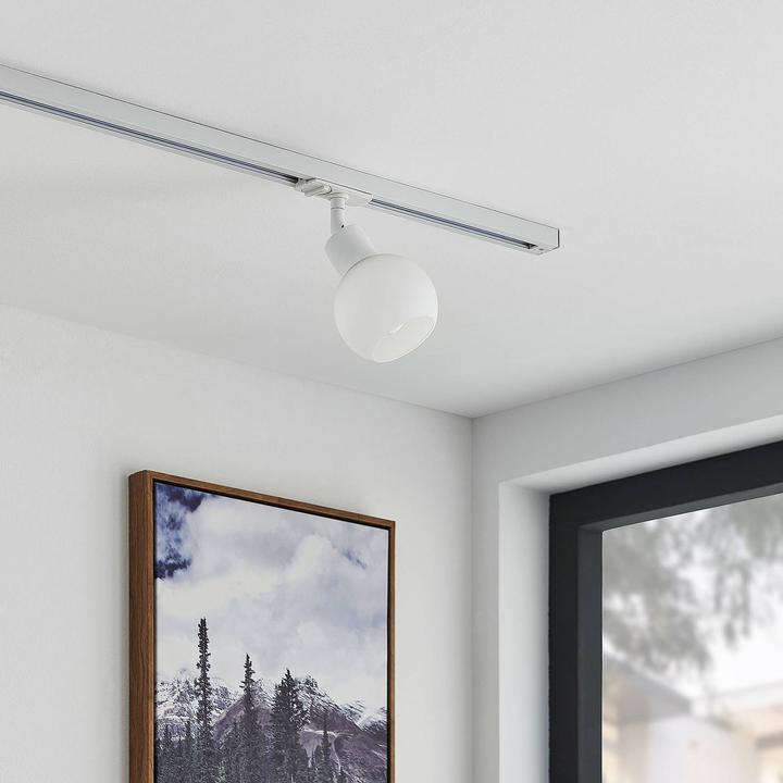 Produktbild Lindby Maart LED-Spot 1-Phasen-Schiene, weiss (470 lm, E14)