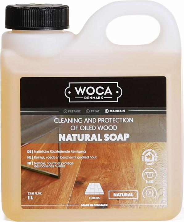 Woca Wood Floor Soap (Nature, 1 l)
