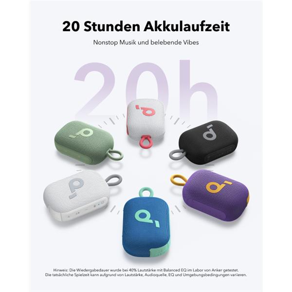 Produktbild soundcore Select 4 Go purple (18 h, Stromversorgung über USB)