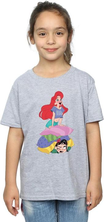 Produktbild Disney Wreck It Ralph Ariel And Vanellope TShirt Mädchen (140, 146)