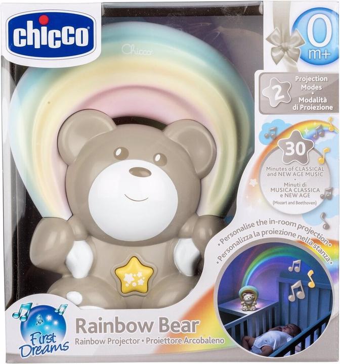 Actual product image Chicco Rainbow projector bear